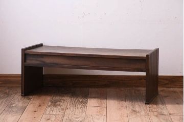 アンティーク家具　高級品　黒柿材!古い木製のシンプルなアンティーク文机