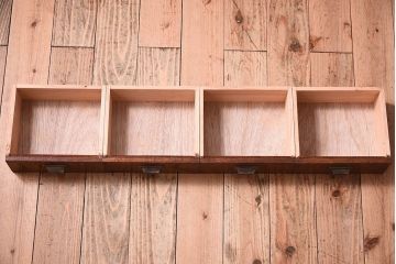 アンティーク家具　アンティーク　古い木のシンプルな平机(デスク・作業台)(1)