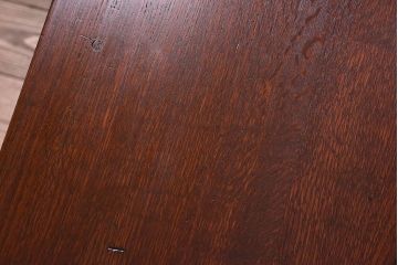 アンティーク家具　アンティーク　古い木のシンプルな平机(デスク・作業台)(1)