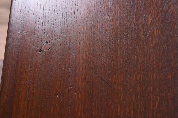 アンティーク家具　アンティーク　古い木のシンプルな平机(デスク・作業台)(1)