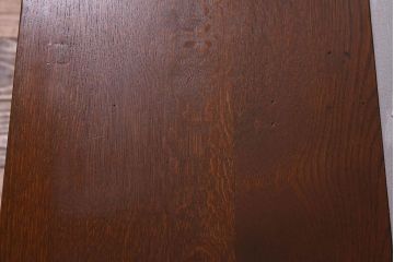 アンティーク家具　アンティーク　古い木のシンプルな平机(デスク・作業台)(2)