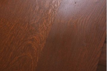 アンティーク家具　アンティーク　古い木のシンプルな平机(デスク・作業台)(2)