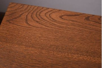 アンティーク家具　アンティーク　古い木のシンプルな平机(デスク・作業台)(3)