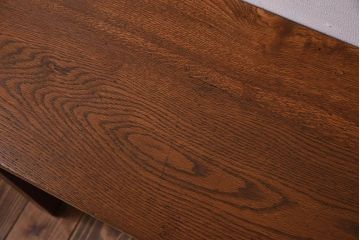 アンティーク家具　アンティーク　古い木のシンプルな平机(デスク・作業台)(3)
