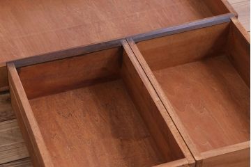 ビンテージ　松本民芸家具　上質な片袖机(デスク)(定価約30万)