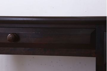 ビンテージ　松本民芸家具　上質な片袖机(デスク)(定価約30万)