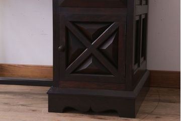 ビンテージ　松本民芸家具　上質な片袖机(デスク)(定価約30万)