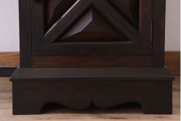 ビンテージ　松本民芸家具　上質な片袖机(デスク)(定価約30万)