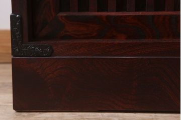 中古　伝統民芸家具　岩谷堂　食器棚(茶棚雪国)(定価約57万円)