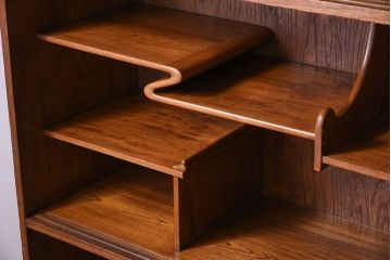 アンティーク家具　前面欅材製!大正昭和期　和製アンティークの茶箪笥