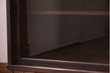 レトロ家具　昭和レトロ　鉄脚付き!アンティークローボード(2)