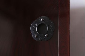 中古　岩谷堂箪笥　手打ち金具　木地呂塗り　上質な重ね衣装箪笥(定価約210万円)