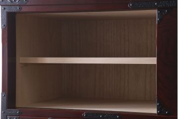 中古　岩谷堂箪笥　手打ち金具　木地呂塗り　上質な重ね衣装箪笥(定価約210万円)