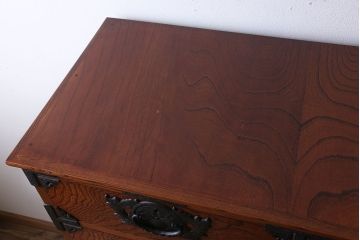 中古　伝統民芸家具　岩谷堂　重ね箪笥(衣装箪笥)