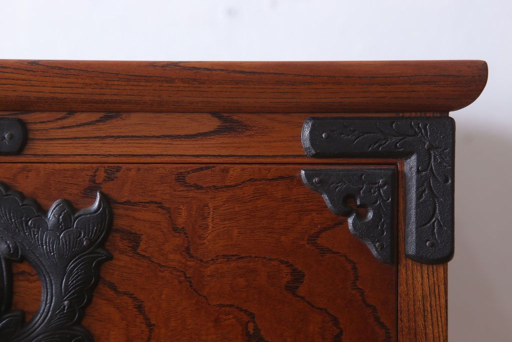 中古　伝統民芸家具　岩谷堂　重ね箪笥(衣装箪笥)