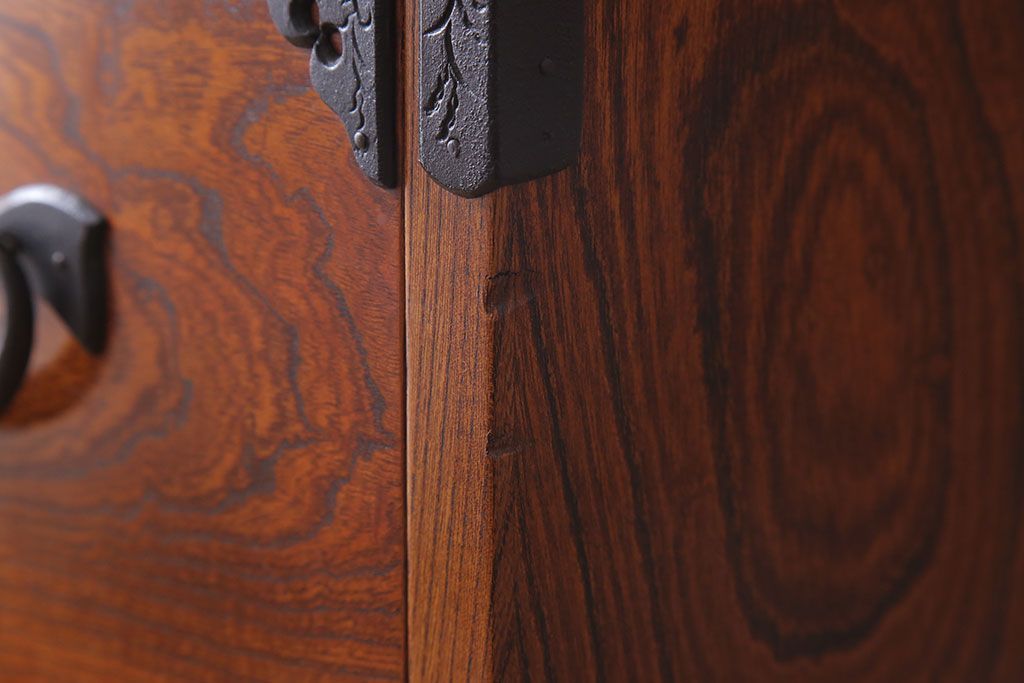 中古　伝統民芸家具　岩谷堂　重ね箪笥(衣装箪笥)