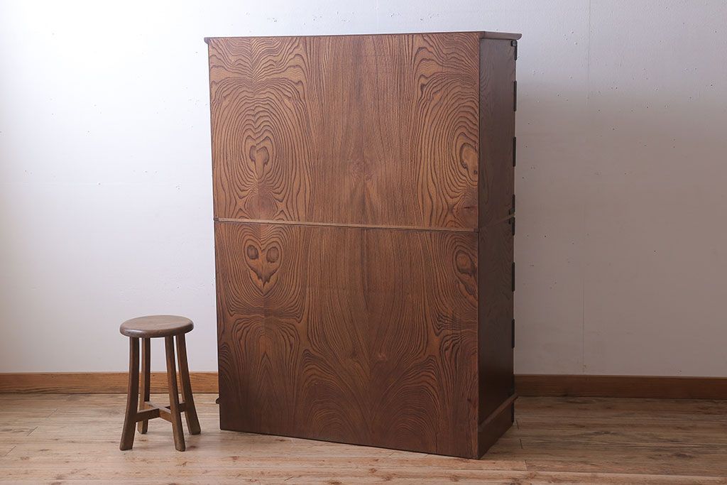 中古　伝統民芸家具　岩谷堂　重ね箪笥(衣装箪笥)