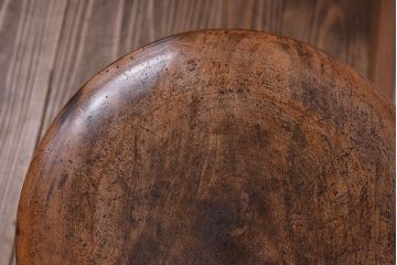 アンティーク家具　ナチュラルスタイル　古い木味のアンティークスツール(2)