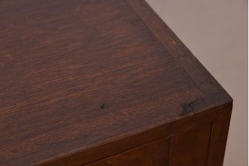 レトロ家具　和製アンティーク　レトロモダンな大ぶり本箱(ブックケース)