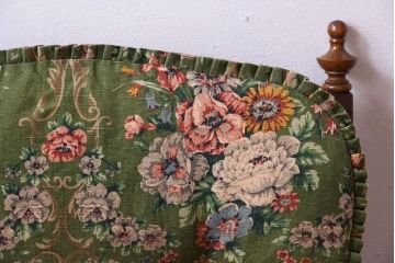 中古　穂高　WINDSOR　飛騨産業　キツツキマーク　1人掛けソファ(両肘付きチェア)(1)