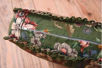 中古　穂高　WINDSOR　飛騨産業　キツツキマーク　1人掛けソファ(両肘付きチェア)(2)