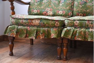 中古　飛騨産業　穂高　WINDSOR　3人掛けソファ(リビングチェア)(2)