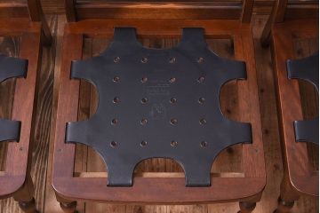 中古　飛騨産業　穂高　WINDSOR　3人掛けソファ(リビングチェア)(2)