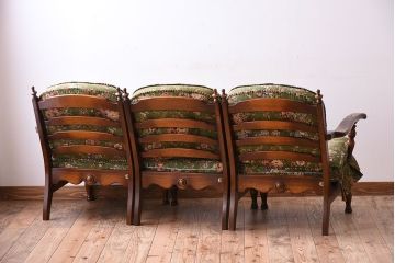 中古　飛騨産業　穂高　WINDSOR　3人掛けソファ(リビングチェア)(2)