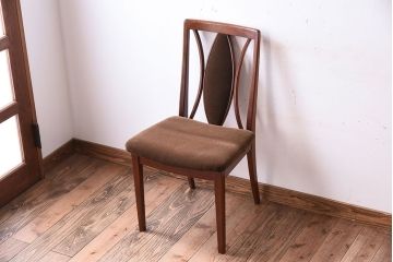 ヴィンテージ家具　北欧ビンテージ　G-PLAN　Xバックチェア(ダイニングチェア)(2)