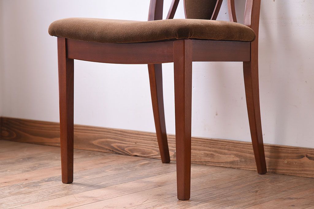 ヴィンテージ家具　北欧ビンテージ　G-PLAN　Xバックチェア(ダイニングチェア)(2)