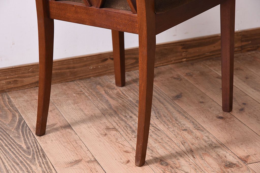 ヴィンテージ家具　北欧ビンテージ　G-PLAN　Xバックチェア(ダイニングチェア)(2)