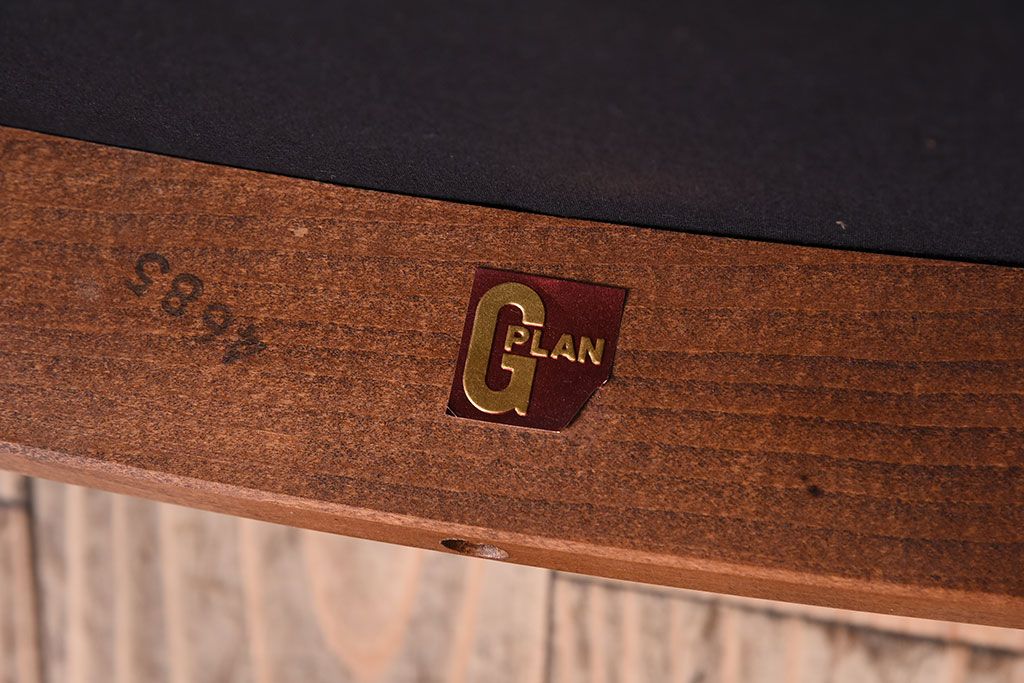 ヴィンテージ家具　北欧ビンテージ　G-PLAN　Xバックチェア(ダイニングチェア)(2)