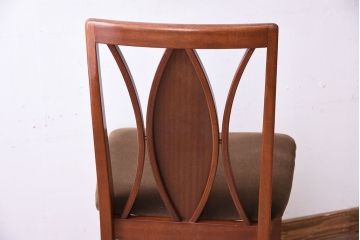ヴィンテージ家具　北欧ビンテージ　G-PLAN　Xバックチェア(ダイニングチェア)(3)