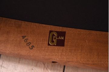 ヴィンテージ家具　北欧ビンテージ　G-PLAN　Xバックチェア(ダイニングチェア)(3)