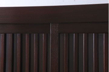中古　民芸家具　高級品　四尺　欅材の重ね水屋箪笥(食器棚)(定価約128万円)