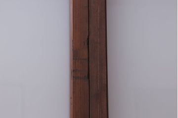 大正期　金具付き!上質なすりガラス戸2枚セット