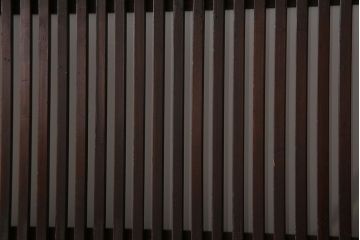 古民具・骨董　裏ガラス付き!ガラス帯のアンティーク格子戸4枚セット