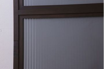 裏ガラス入り!アンティーク格子戸