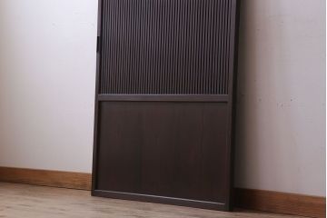 裏ガラス入り!アンティーク格子戸