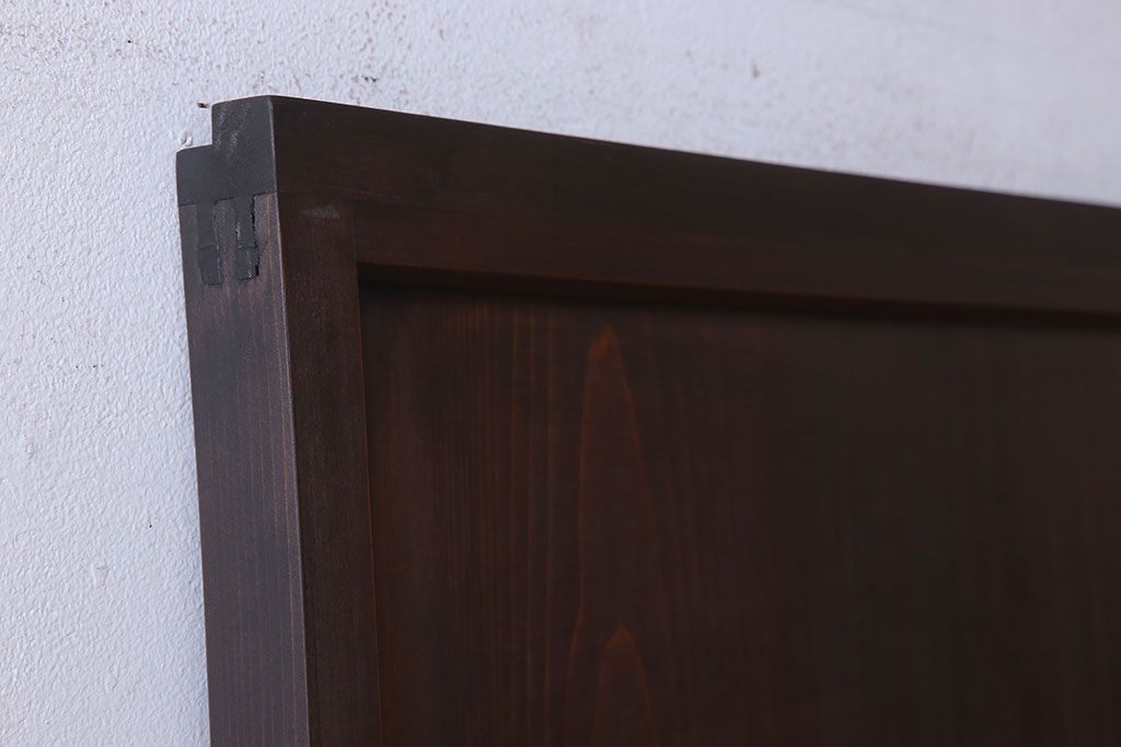 裏ガラス入り!アンティーク格子戸