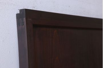 裏ガラス入り!アンティーク格子戸