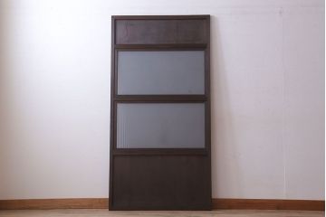 裏ガラス入り!アンティーク格子戸