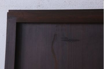 裏ガラス入り!アンティーク格子戸