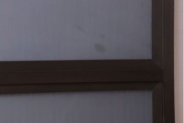 裏ガラス入り!アンティーク格子戸