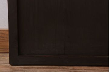 裏ガラス入り!アンティーク格子戸