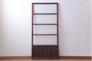 ダイヤガラス入り!レトロな和製アンティークドア