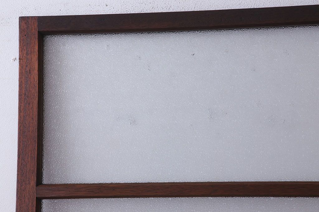 ダイヤガラス入り!レトロな和製アンティークドア