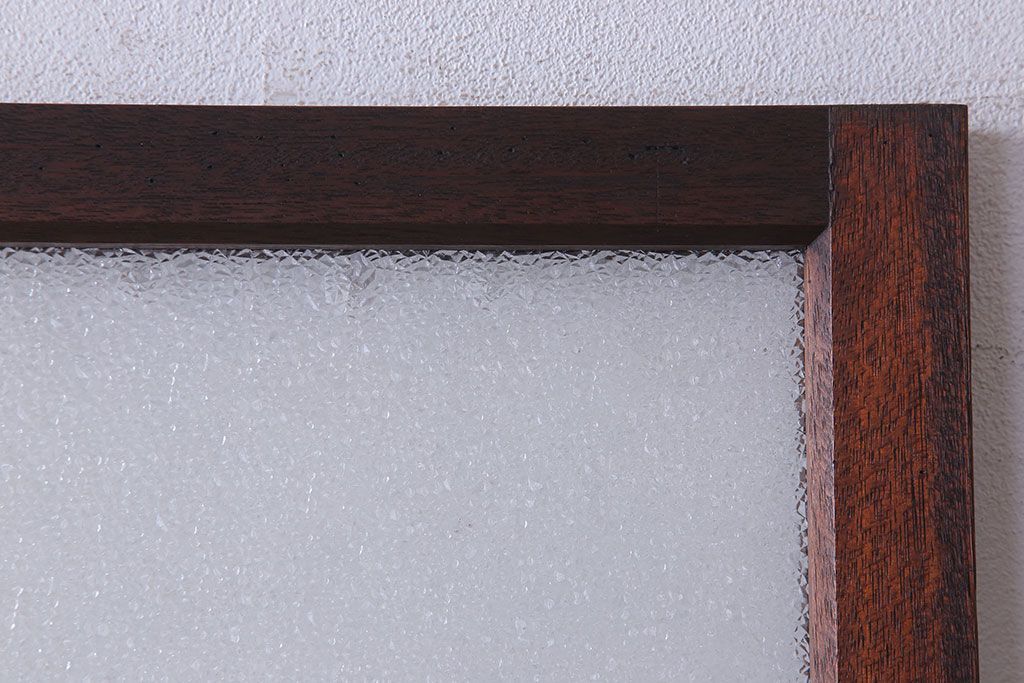 ダイヤガラス入り!レトロな和製アンティークドア