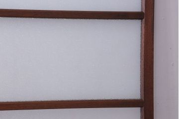 ダイヤガラス入り!レトロな和製アンティークドア