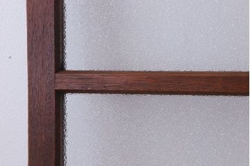 ダイヤガラス入り!レトロな和製アンティークドア